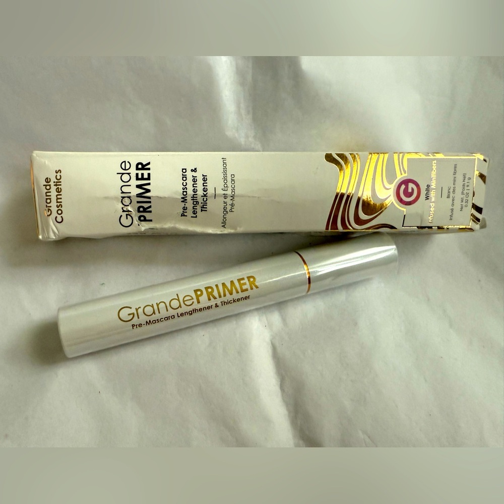 GrandePRIMER Pre-Mascara Lengthener & Thickener - White